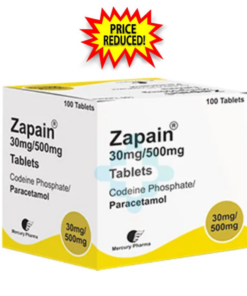 Zapain 30mg 500mg Codein Paracetamol