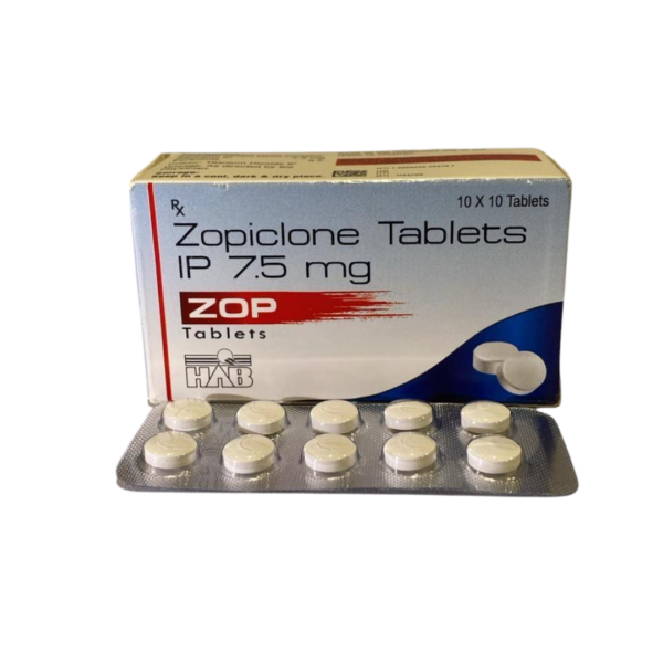 Buy Zopiclone 7.5mg White