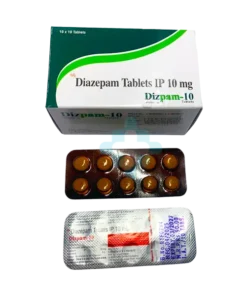 Diazepam Tablets IP 10mg (Dizpam-10)