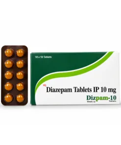 Diazepam Tablets IP 10mg (Dizpam-10)